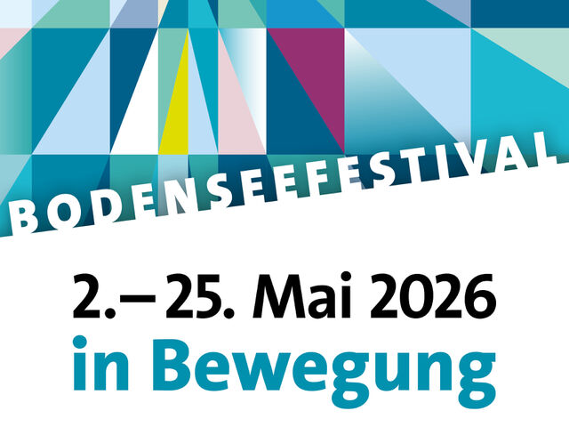 Bild mit dem Logo zum Bodenseefestival 2026