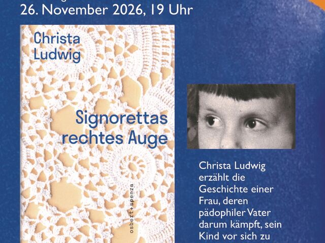 Plakat zur Lesung