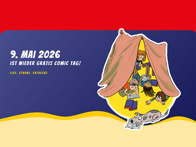 Bild mit dem Logo des Aktionstages "Gratis Comic Tag Kids & Teens"