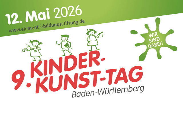 Bild mit Logo zum KinderKunstTag