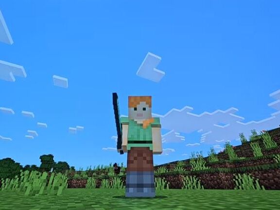 screenshot aus dem Spiel "Minecraft"
