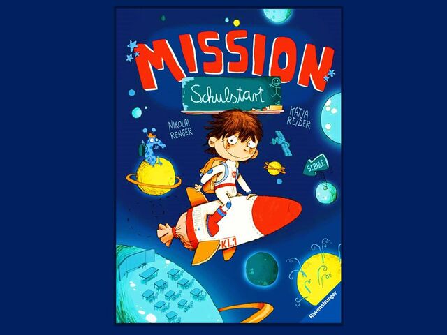 Buchcover zum Kinderbuch "Mission Schulstart"
