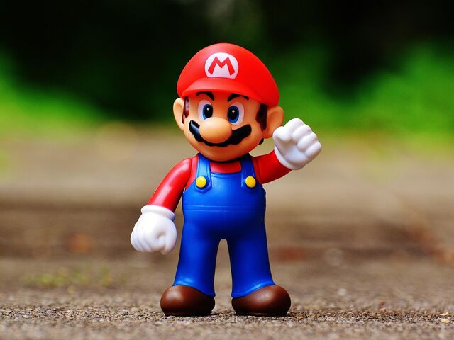Bild von der Super Mario Spielfigur